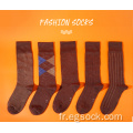Chaussette modale business pour homme-marron 5